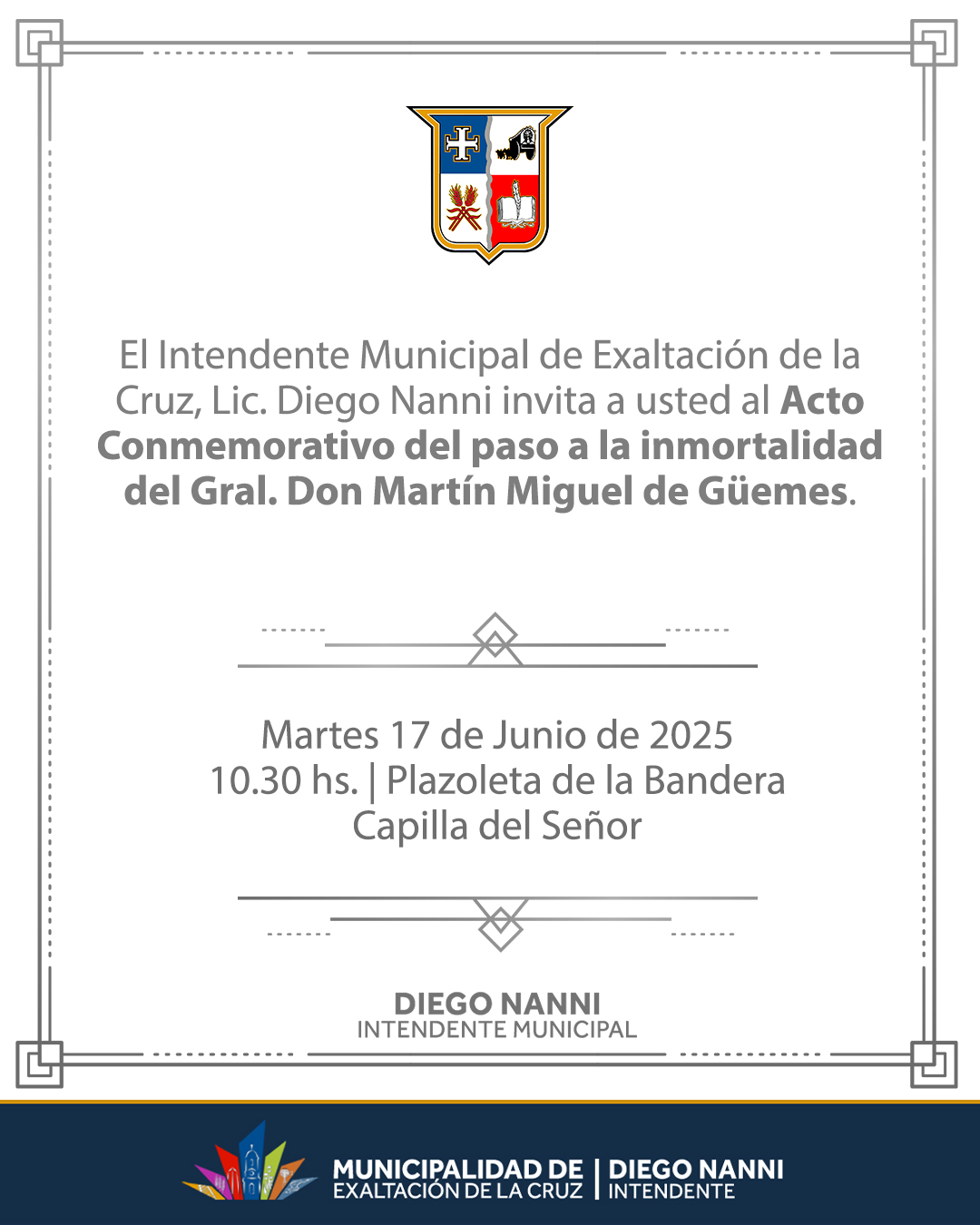 Paso a la inmortalidad del Gral. Don Martín Miguel de Güemes